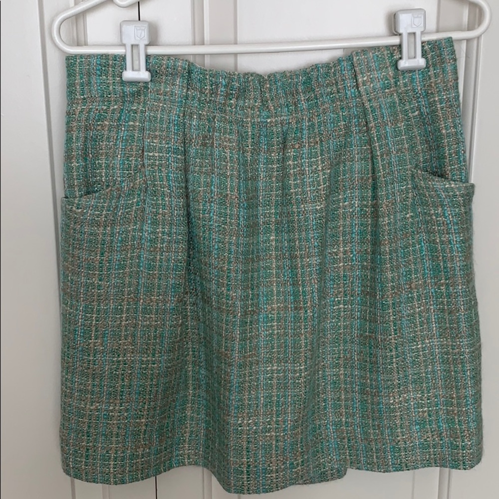 J. Crew Factory Tweed Skirt